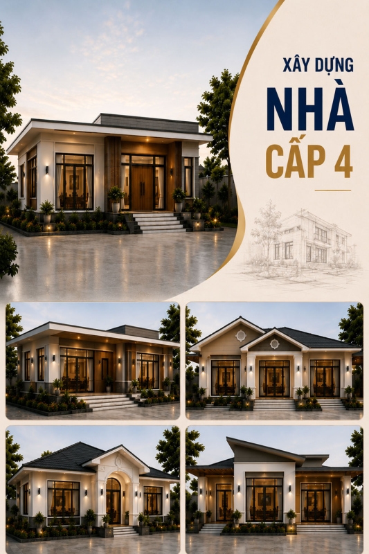 Xây nhà cấp 4