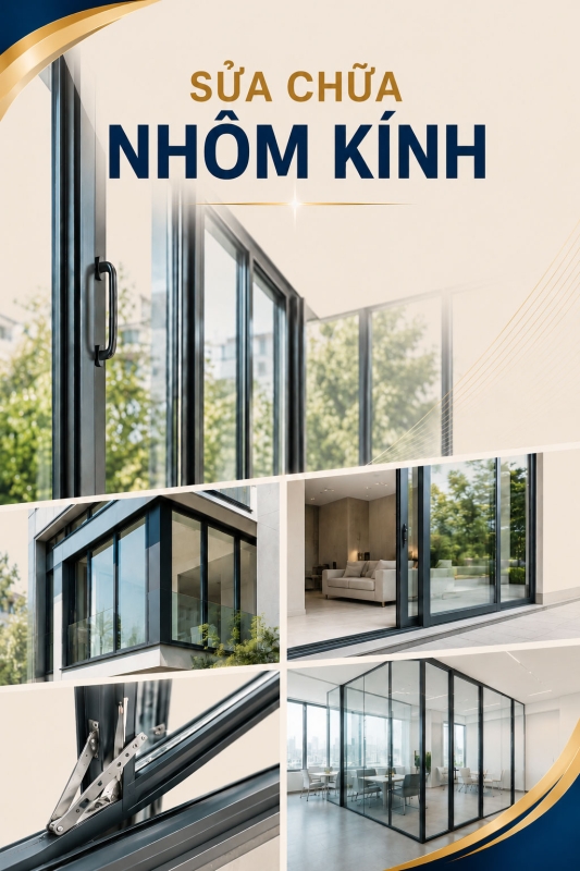 Sữa chữa nhôm kính
