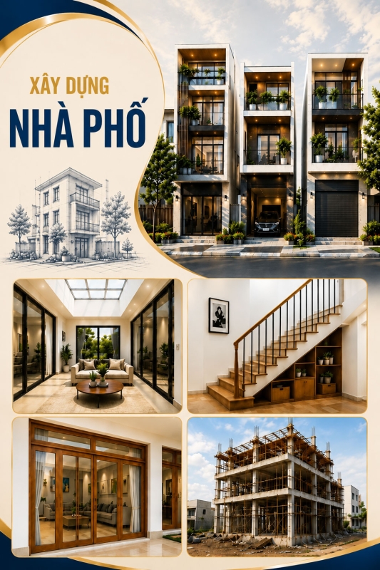 Xây nhà phố