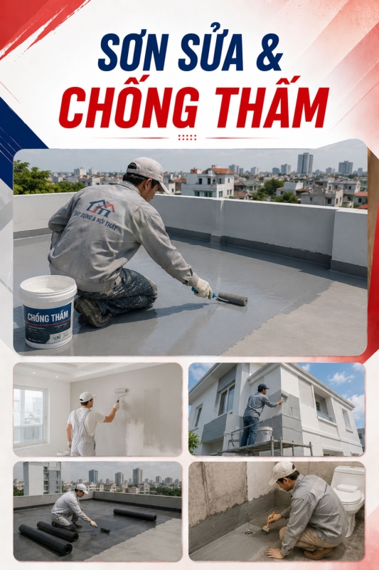 Sơn sửa & chống thấm