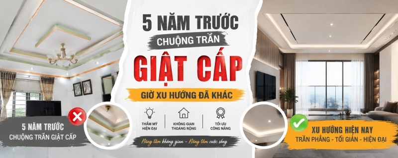 5 NĂM TRƯỚC CHUỘNG TRẦN GIẬT CẤP, GIỜ XU HƯỚNG ĐÃ KHÁC