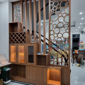 Lam gỗ cầu thang LG1