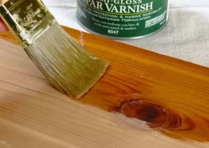 Đánh vecni đồ gỗ