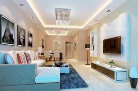 Cách Kê Bàn Ghế Gỗ Phòng Khách Nhà Ống Đẹp