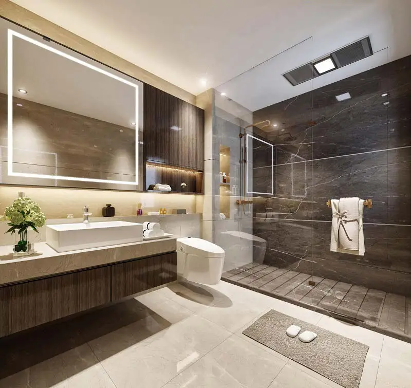 thiết kế nội thất phòng tắm