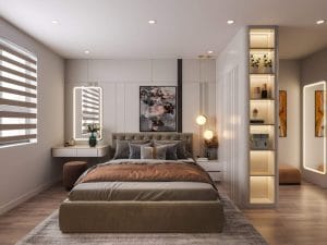 Thi công nội thất phòng ngủ
