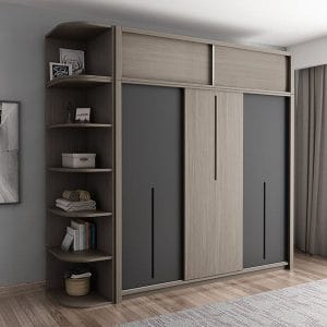 tủ áo gỗ MDF đẹp nội thất kon tum