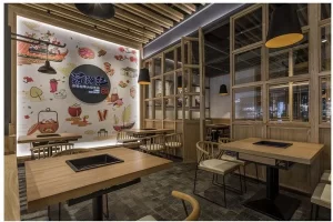 Bàn ghế quán ăn