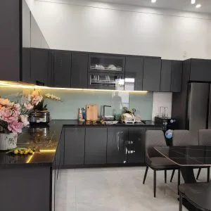 tủ bếp hợp kim nhôm